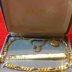 Envoy Men's Tie Accessories Set NIB